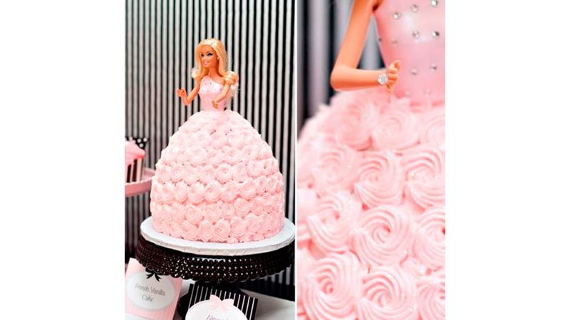 Bolo em forma de Boneca Barbie ou Princesa! – Blog Loja Santo Antonio