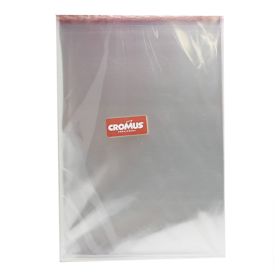 Encontraproduto.com.br - Saco Adesivo Transparente 18x25cm (051725) com 100 un CROMUS