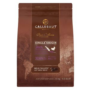 Chocolate Belga Callets ao Leite Origens Java (32,6% cacau) - Gotas 2,5kg CALLEBAUT