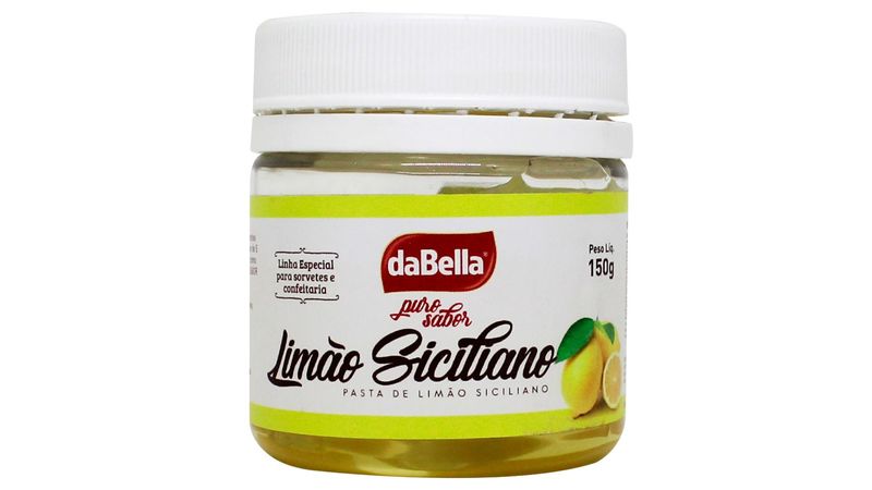 Pasta Sabor Limao Siciliano 150g Dabella