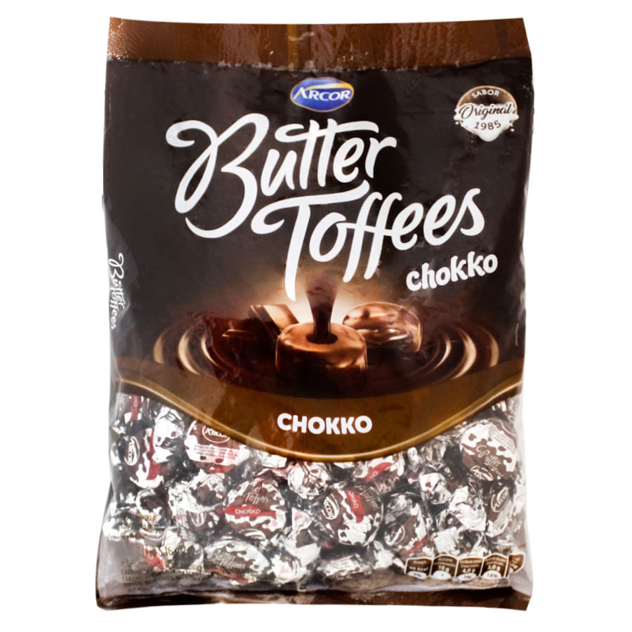 Bala Butter Toffees Chokko 500g - ARCOR - Loja Santo Antonio