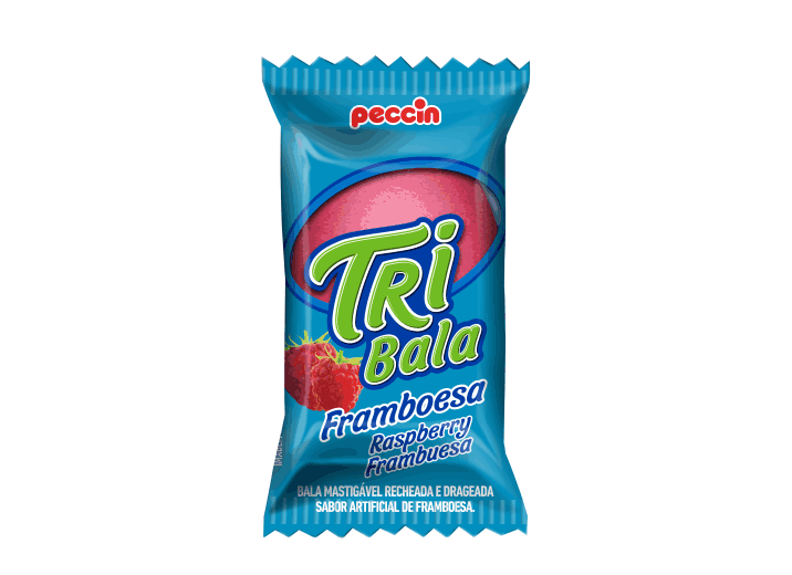 Bala Tri Framboesa 500g Peccin Loja Santo Antonio 2360