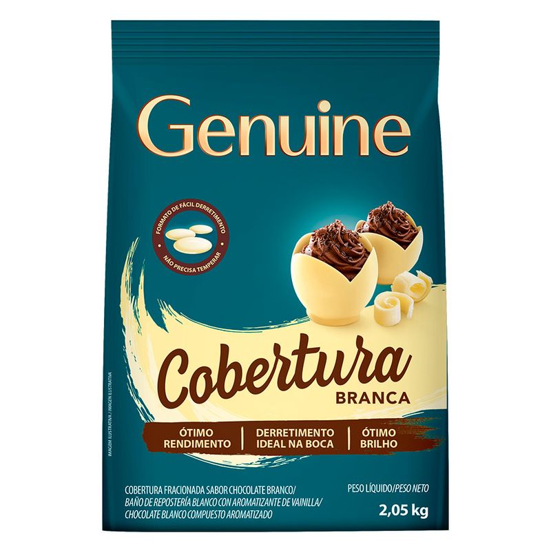 178086-Chocolate-Cobertura-Fracionado-Genuine-Branco-Gotas-205KG--CPFR23MK--CARGILL