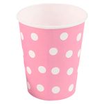 99982-Copo-De-Papel-Poa-Rosa-Bebe-270ML-10-Unidades-MS009-SILVER-PLASTIC