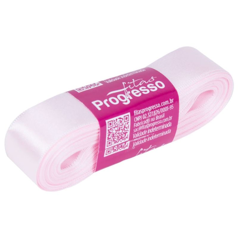 Fita de Cetim Rosa Claro 10mx22mm CF 005 (206) PROGRESSO Loja