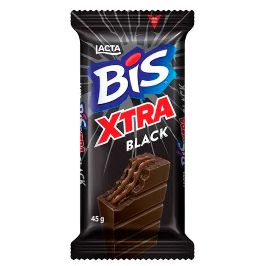 Chocolate Bis Xtra Black 45g LACTA - Loja Santo Antonio