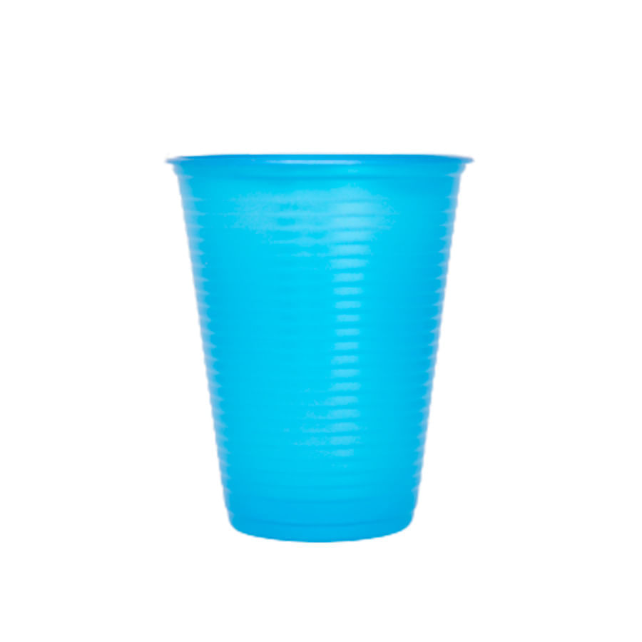 COPO DESCARTAVEL AZUL 200ML 50UN - VITAL