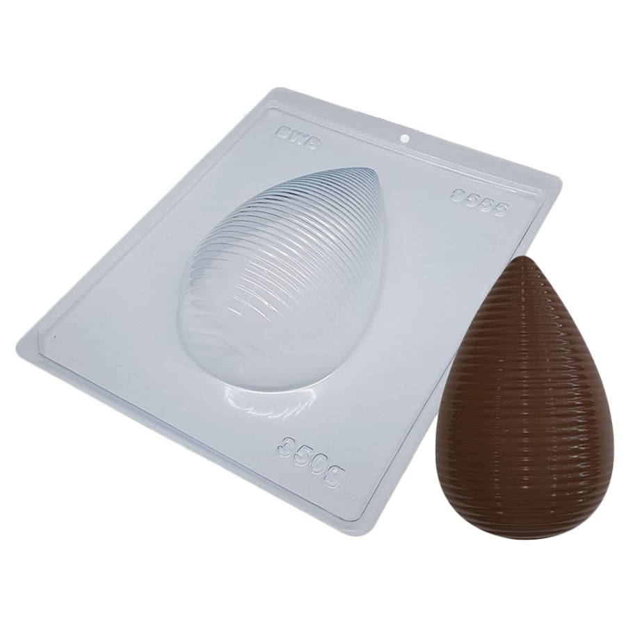 Forma de Acetato com Silicone Ovo Bicudo 350g (9555) - BWB - Loja