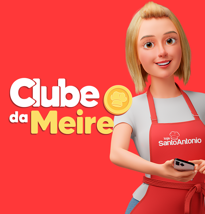 O clube de vantagens da confeitaria. Cadastre-se gratuitamente e aproveite descontos, ofertas especiais e conteúdos exclusivos.

Confira os benefícios <a href="https://clubedameire.lojasantoantonio.com.br/v1/apps/cadastroPrimeiraFase" target="_blank" rel="noreferrer">clicando aqui!</a>