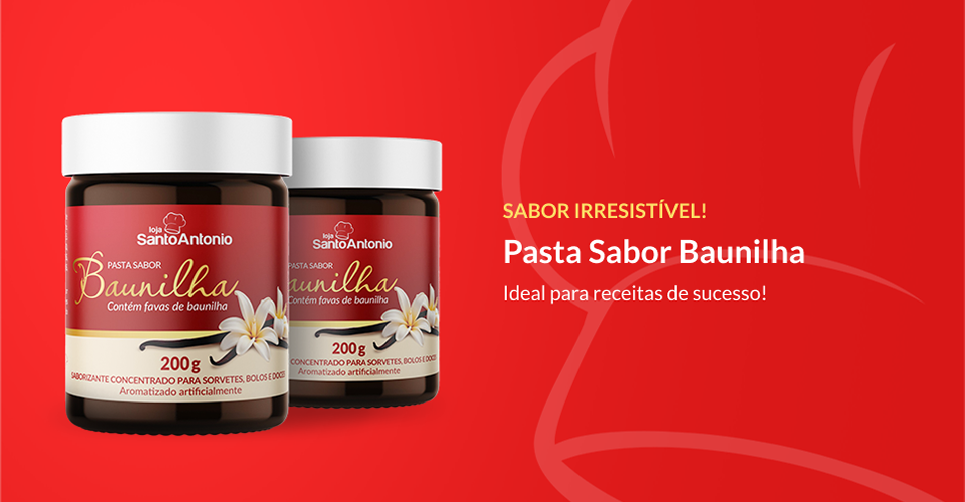 Pasta Baunilha