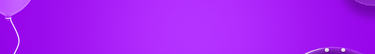 Banner Festa roxo