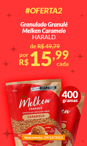 Banner Granulado Granulé Melken Caramelo 400g HARALD