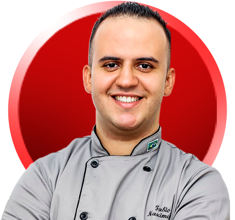 com o Chef Fabio Nascimento